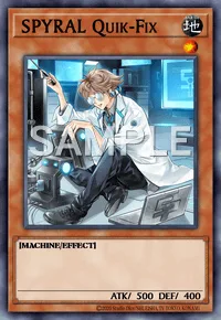 SPYRAL Quik-Fix, Yu-Gi-Oh! card, EARTH