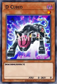 D Cubed, Yu-Gi-Oh! card, DARK