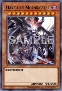 Darklord Morningstar, Yu-Gi-Oh! card, DARK