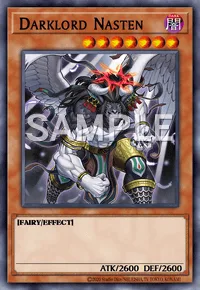 Darklord Nasten, Yu-Gi-Oh! card, DARK