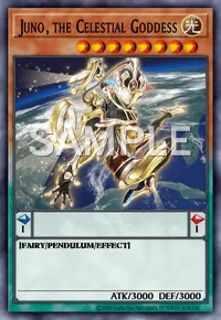 Juno, the Celestial Goddess, Yu-Gi-Oh! card, LIGHT
