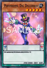 Performapal Dag Daggerman, Yu-Gi-Oh! card, EARTH