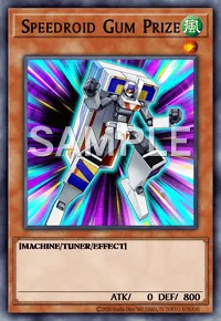 Speedroid Gum Prize, Yu-Gi-Oh! card, WIND