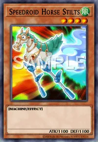 Speedroid Horse Stilts, Yu-Gi-Oh! card, WIND