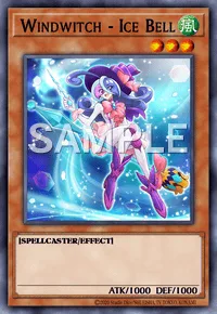 Windwitch - Ice Bell, Yu-Gi-Oh! card, WIND