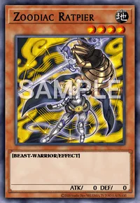 Zoodiac Ratpier, Yu-Gi-Oh! card, EARTH