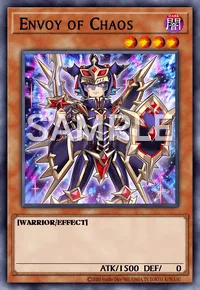 Envoy of Chaos, Yu-Gi-Oh! card, DARK