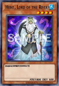 Hebo, Lord of the River, Yu-Gi-Oh! card, WATER