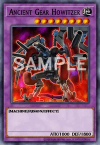 Ancient Gear Howitzer, Yu-Gi-Oh! card, EARTH