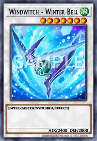 Windwitch - Winter Bell, Yu-Gi-Oh! card, WIND
