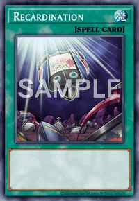 Recardination, Yu-Gi-Oh! card, SPELL