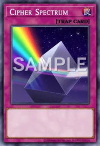 Cipher Spectrum, Yu-Gi-Oh! card, TRAP