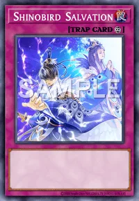 Shinobird Salvation, Yu-Gi-Oh! card, TRAP