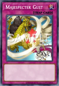 Majespecter Gust, Yu-Gi-Oh! card, TRAP