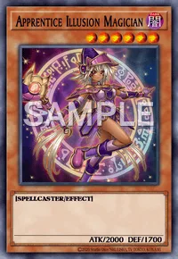 Apprentice Illusion Magician, Yu-Gi-Oh! card, DARK