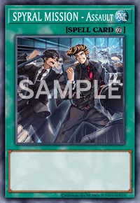 SPYRAL MISSION - Assault, Yu-Gi-Oh! card, SPELL