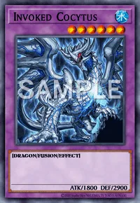 Invoked Cocytus, Yu-Gi-Oh! card, WATER