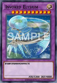 Invoked Elysium, Yu-Gi-Oh! card, LIGHT