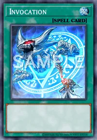 Invocation, Yu-Gi-Oh! card, SPELL