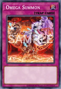 Omega Summon, Yu-Gi-Oh! card, TRAP