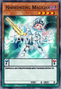 Harmonizing Magician, Yu-Gi-Oh! card, DARK