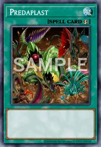 Predaplast, Yu-Gi-Oh! card, SPELL