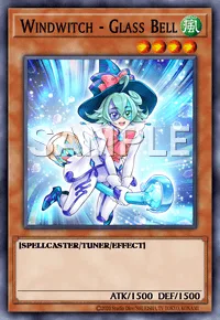 Windwitch - Glass Bell, Yu-Gi-Oh! card, WIND