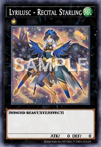 Lyrilusc - Recital Starling, Yu-Gi-Oh! card, WIND