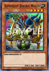 Superheavy Samurai Wagon, Yu-Gi-Oh! card, EARTH