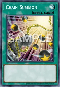 Chain Summon, Yu-Gi-Oh! card, SPELL