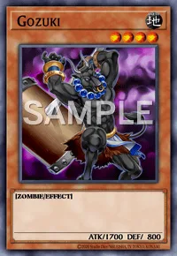 Gozuki, Yu-Gi-Oh! card, EARTH