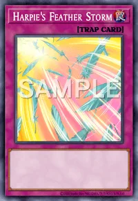 Harpie's Feather Storm, Yu-Gi-Oh! card, TRAP