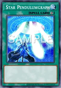Star Pendulumgraph, Yu-Gi-Oh! card, SPELL