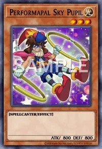 Performapal Sky Pupil, Yu-Gi-Oh! card, LIGHT