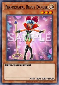 Performapal Revue Dancer, Yu-Gi-Oh! card, LIGHT