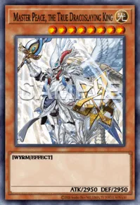 Master Peace, the True Dracoslaying King, Yu-Gi-Oh! card, LIGHT