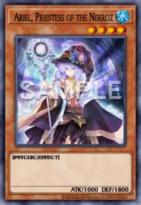 Ariel, Priestess of the Nekroz, Yu-Gi-Oh! card, WATER
