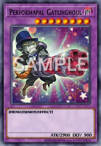 Performapal Gatlinghoul, Yu-Gi-Oh! card, DARK