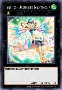 Lyrilusc - Assembled Nightingale, Yu-Gi-Oh! card, WIND