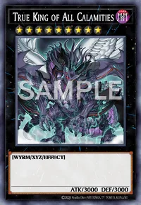 True King of All Calamities, Yu-Gi-Oh! card, DARK