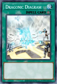 Dragonic Diagram, Yu-Gi-Oh! card, SPELL