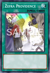 Zefra Providence, Yu-Gi-Oh! card, SPELL