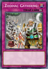 Zoodiac Gathering, Yu-Gi-Oh! card, TRAP