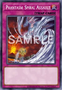 Phantasm Spiral Assault, Yu-Gi-Oh! card, TRAP