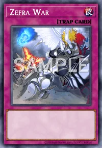 Zefra War, Yu-Gi-Oh! card, TRAP