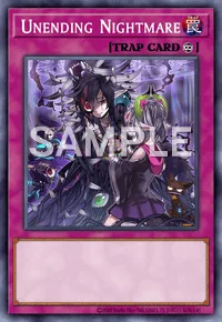 Unending Nightmare, Yu-Gi-Oh! card, TRAP