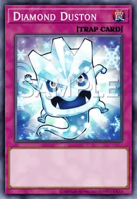 Diamond Duston, Yu-Gi-Oh! card, TRAP