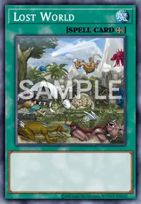 Lost World, Yu-Gi-Oh! card, SPELL