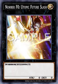 Number F0: Utopic Future Slash, Yu-Gi-Oh! card, LIGHT