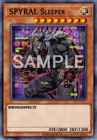SPYRAL Sleeper, Yu-Gi-Oh! card, LIGHT